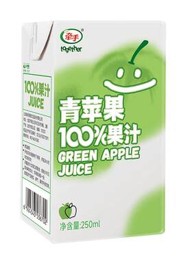 牵手果汁青苹果汁开盒即饮