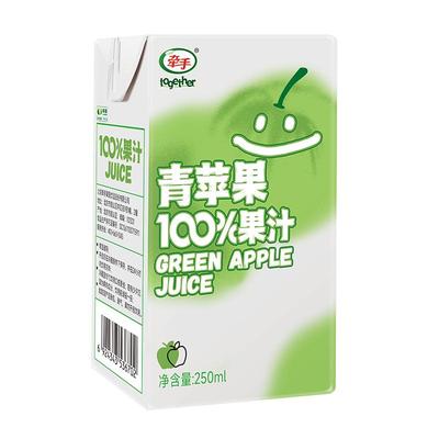 牵手果汁青苹果汁开盒即饮