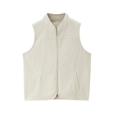 佐丹奴拉链立领破骨马甲摇粒绒