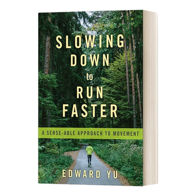 英文原版 Slowing Down to Run Faster 慢下来跑得更快 一种合理的运动方法 英文版 进口英语原版书籍