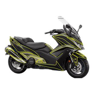 适用17-21款光阳AK550贴纸隐形车衣TPU保护油箱贴膜摩托车改装件