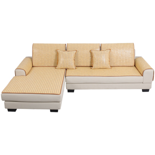 夏季麻将凉席沙发垫夏天款凉垫竹垫客厅简约现代防滑竹席坐垫定做