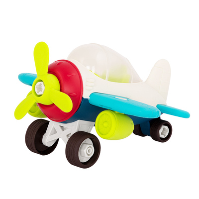 battat组装飞机拧螺丝玩具