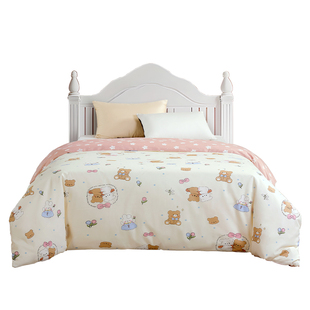 邵氏 母婴A类纯棉儿童被蚕丝被100%桑蚕丝被芯幼儿园被子