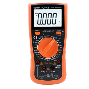 胜利VC890D\VC890C+数字万用表高精度电工数显万能表电容智能防烧