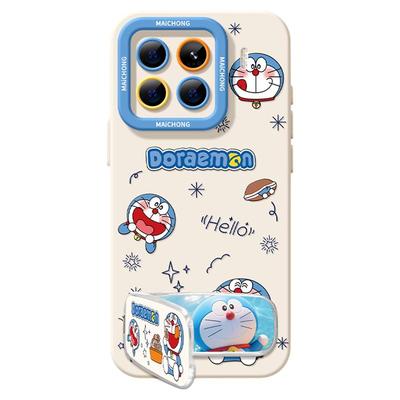 适用小米17手机壳女款17Pro保护套新款小米13ultra全包防摔12pro硅胶max高级外壳14青春版蓝胖子15潮支架软壳