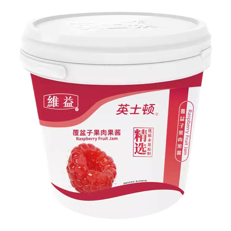 英士顿覆盆子果肉果酱5kg