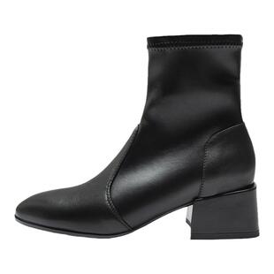 【benefanfan】人人都可有无敌短靴女小个子增高2025新款方头粗跟