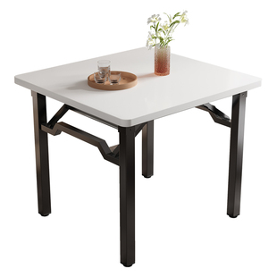 可折叠桌子餐桌家用小户型吃饭桌子掼蛋专用桌烤火桌子摆摊小桌子