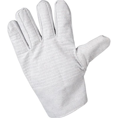 帆布手套劳保电焊工工作防护机械