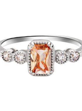 右手等待女S925银日韩时尚戒指