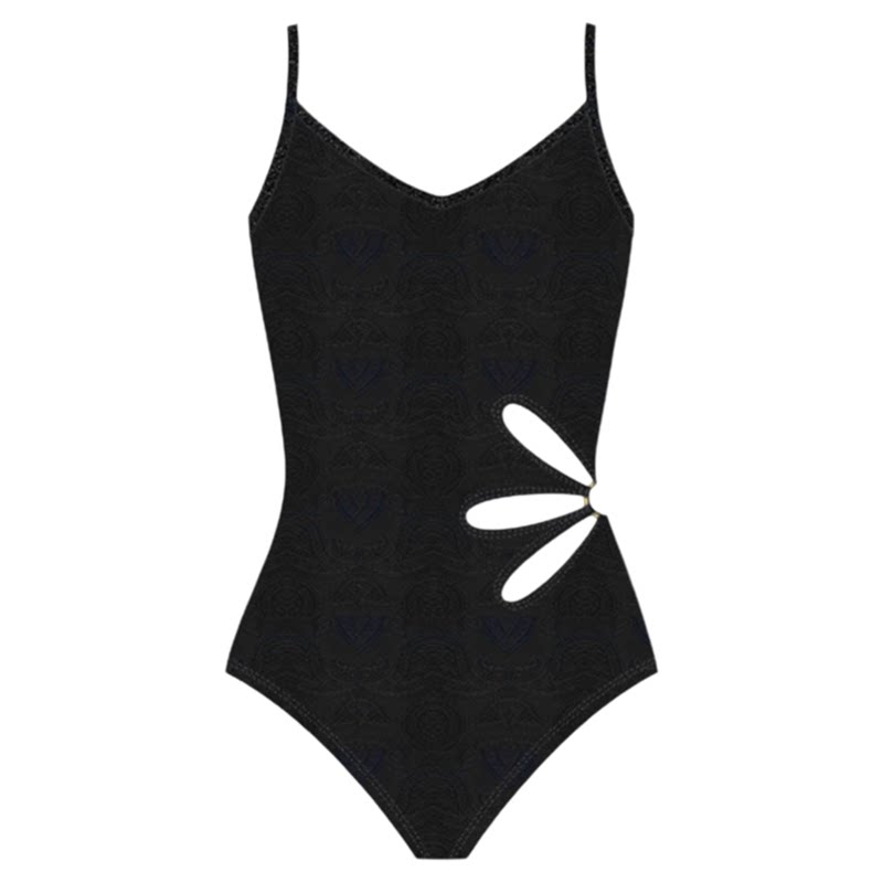 pulassi泳衣女款成人游泳专用新款高级绝美吊带连体竞速游泳衣女