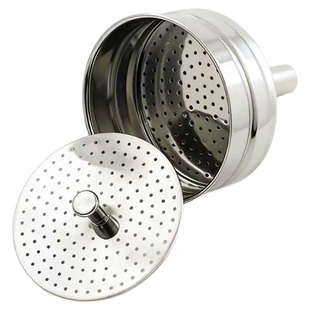 良鼠咖啡机压粉片摩卡壶平粉减粉压粉器咖啡机配件不锈钢咖啡器具