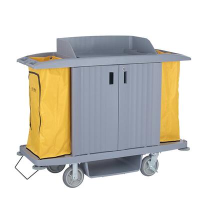 白云清洁AF08172多用途三层手推车 酒店/餐厅食堂送餐/收盘餐车