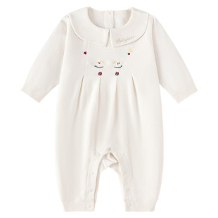 【清仓】babylove【纺软织柔】宝宝连体衣春秋纯棉婴儿哈衣爬服