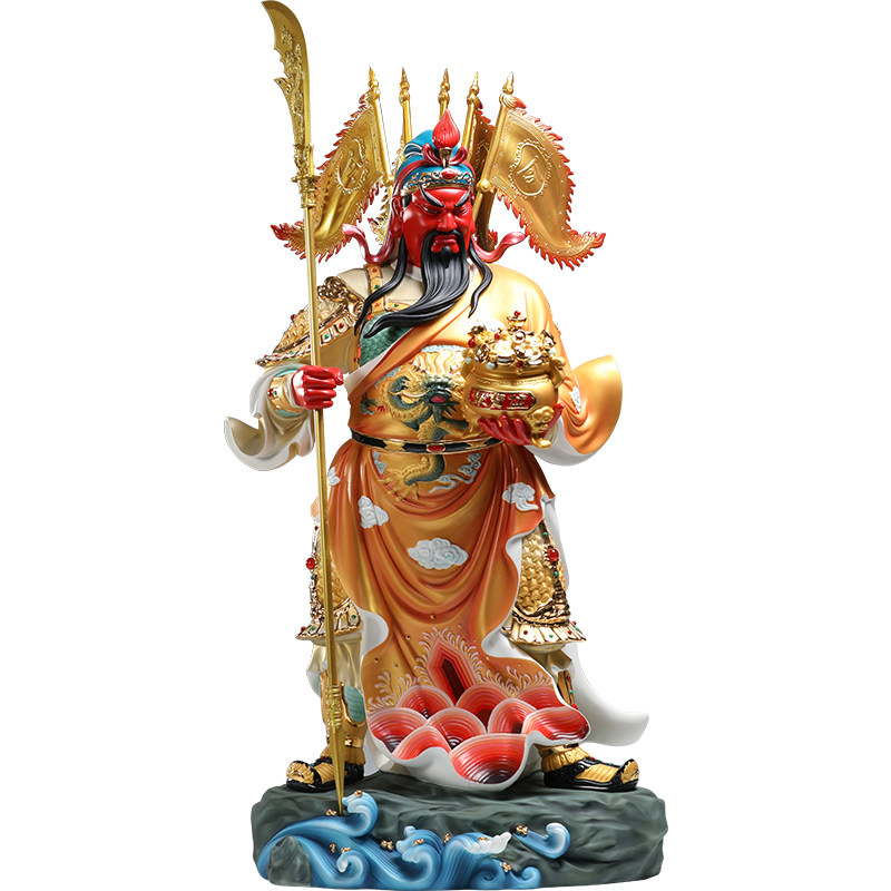 微美陶瓷武财神关二爷神像