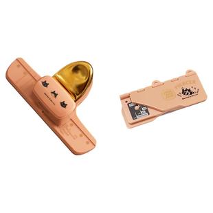 可得优×本子事多联名PIERCER卡片式打孔机复古M5孔打孔机A7便携打孔器小型便携活页纸压孔打洞器99B5