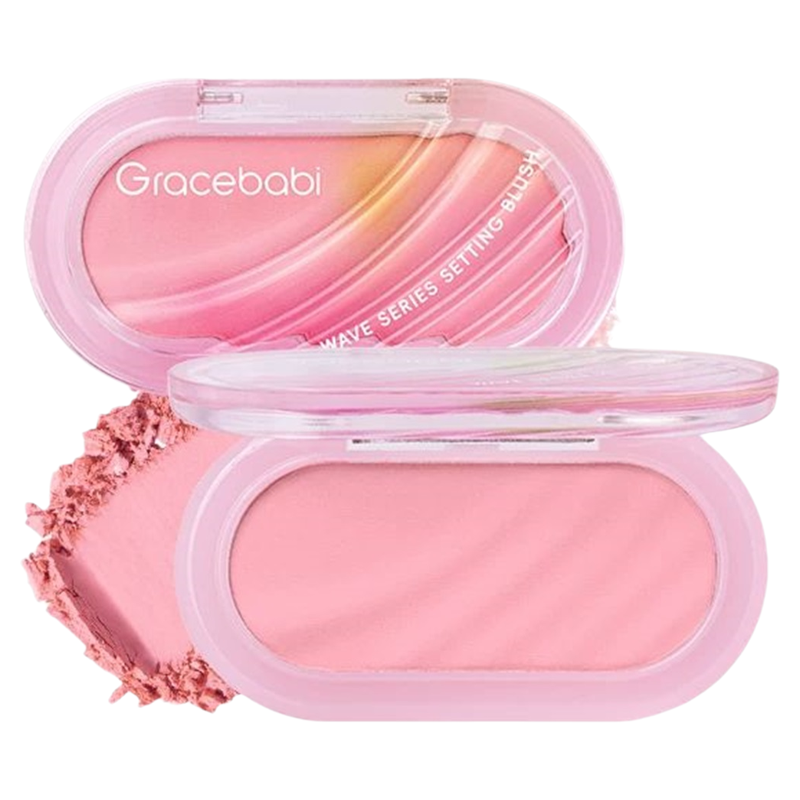 Gracebabi波浪定妆腮红瑰宝秘语