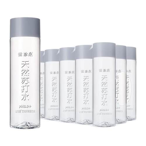 依能天然苏打水弱碱水无气饮用水400ml*15瓶pH8.5±0.5非矿泉水