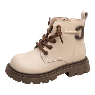 儿童马丁靴真皮2025秋冬新款单靴女童靴子加绒皮靴男童英伦风短靴