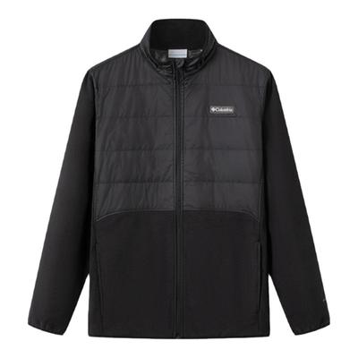 哥伦比亚热能棉服拼接绒衣男