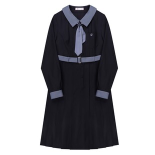 樱花家族jk制服连衣裙【平京女高】校供感百褶裙日系长袖套装女