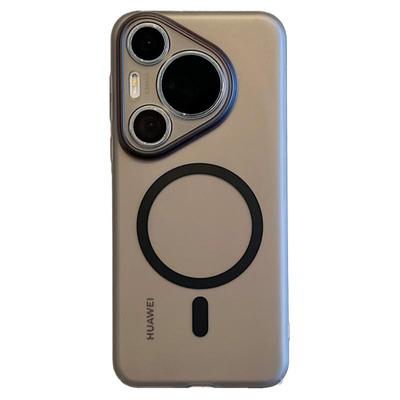 拓岚 适用华为pura70pro+新款手机壳简约磁吸透明透黑超薄裸机手感Pura70ultra磨砂防指纹防手汗硬壳男女全包