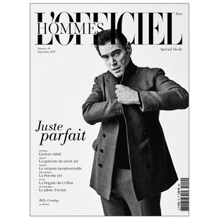 【订阅】L\officielHommes男性时尚杂志法国法文原版年订2期 D102