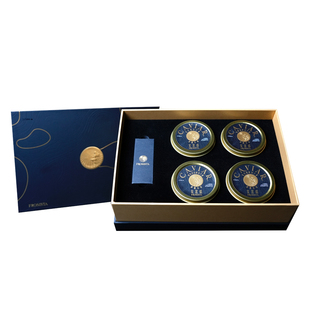 芙思塔鱼子酱4种鲟鱼子酱奢礼盒营养丰富四川雅安送礼佳品50g*4罐