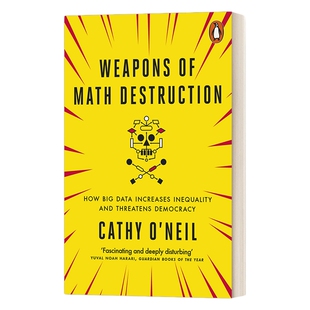 英文原版 Weapons of Math Destruction 算法霸权 数学杀伤性武器的威胁 凯西·奥尼尔 英文版 进口英语原版书籍