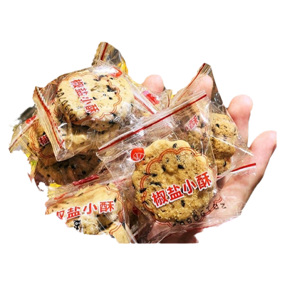 椒盐小酥小桃酥芝麻一口传统糕点
