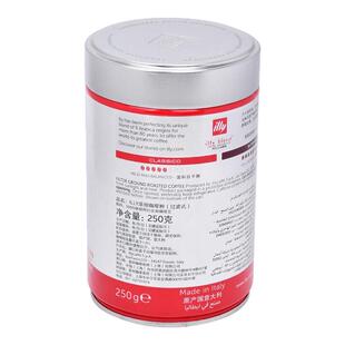 illy意利咖啡原装进口阿拉比卡精选咖啡豆250g拼配中深度烘焙
