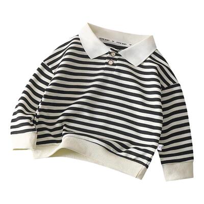 春秋季男女童POLO衫宝宝翻领上衣