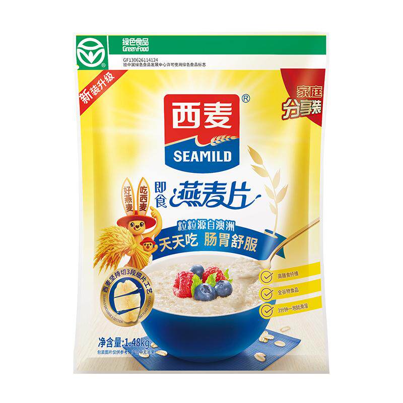 西麦纯燕麦片0添加白砂糖