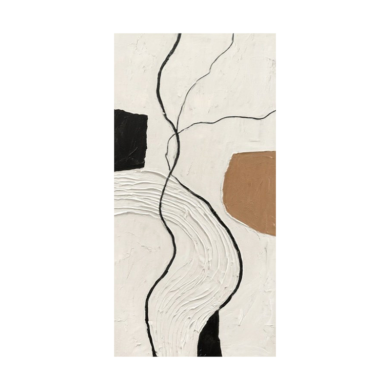 可班艺术纯手绘油画肌理抽象油画