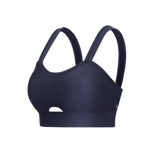 RESHAPE/重塑之路 中强度宽肩带瑜伽健身运动亮皮内衣Lustre