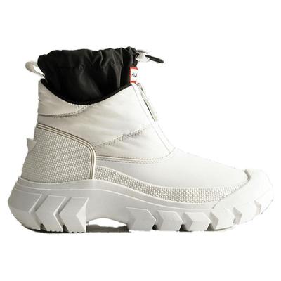 HUNTER秋冬女鞋加厚保暖防寒雪地靴拉链款户外防泼水防滑休闲鞋