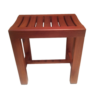 实木浴室沐浴凳防滑老人洗澡淋浴凳子餐桌凳防腐防水方板凳换鞋凳