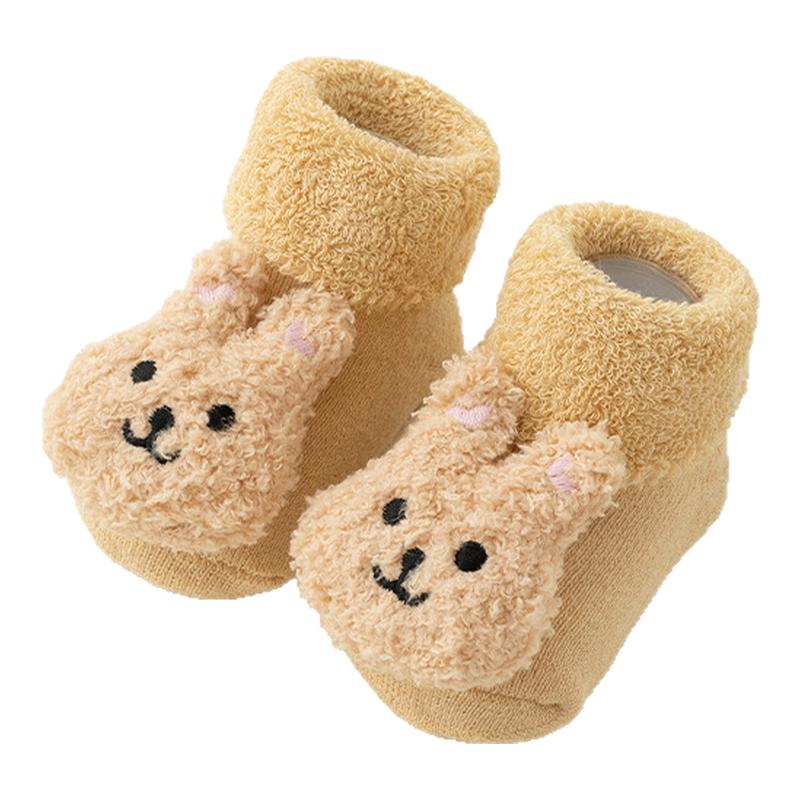 加厚保暖毛圈袜袜子卡通冬季