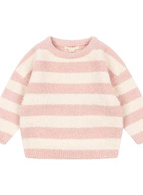 Little现货 丹麦 Konges Slojd FW26女童针织卫衣长裤帽子套装