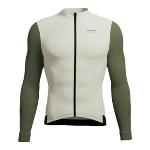 INBIKE抓绒骑行服秋冬季保暖长袖套装公路车自行车加绒外套男