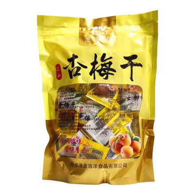 丹东东港特产无核孤山杏梅干