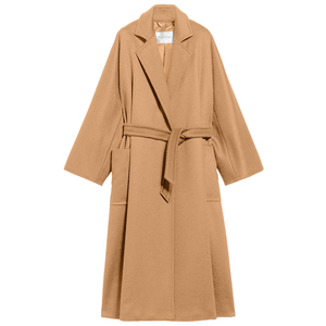 MaxMara 女装骆驼绒系带大衣1016073306