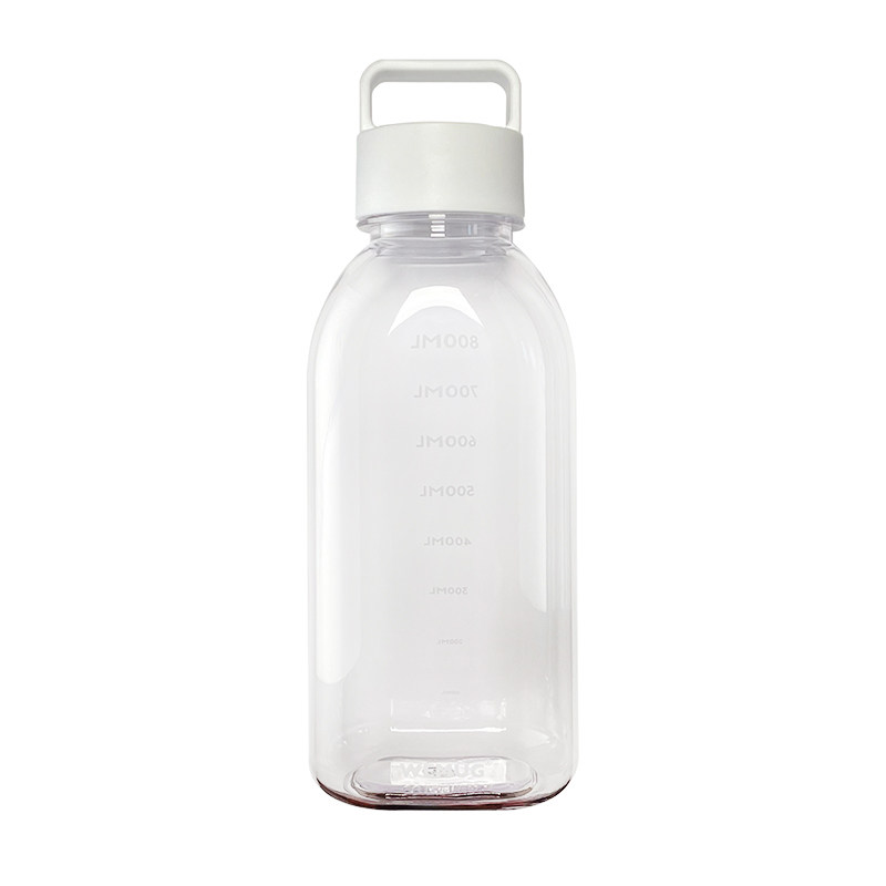 WEMUG Giant大容量户外便携运动水杯健身防漏刻度水瓶1000ml