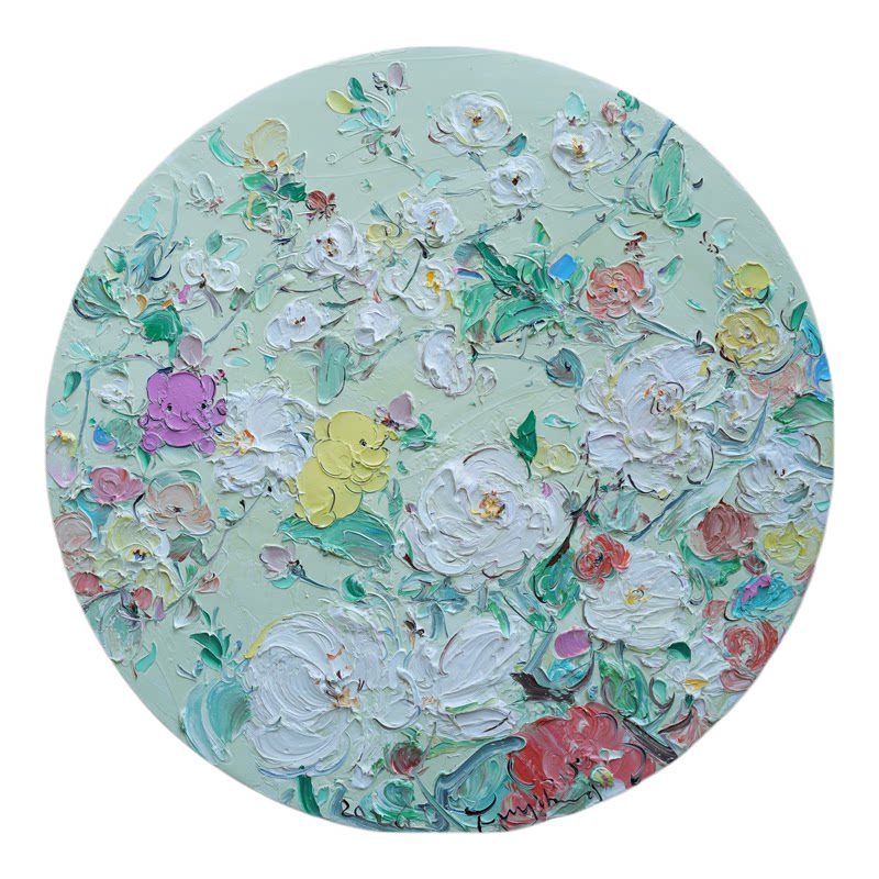 付毅兵工作室草木蔓发治愈版画