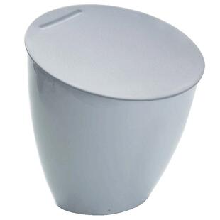 家用桌面小号垃圾桶办公室可爱桌上收纳桶厨房台面翻盖清洁筒带盖