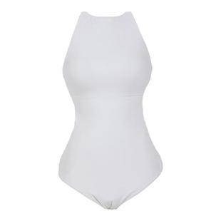 MEMORYBABY新款性感露背度假温泉时尚泳装连衣泳衣女显瘦游泳衣