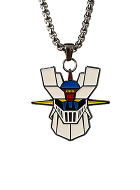 卡通情侣项链魔神系列变形金刚动画胸章吊坠DIY饰品徽章配饰挂饰