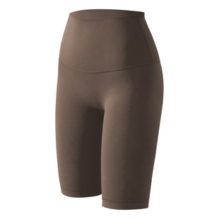 蓝小可Blue高腰提臀瑜伽短裤普拉提健身裤外穿跑步裤五分裤训练裤