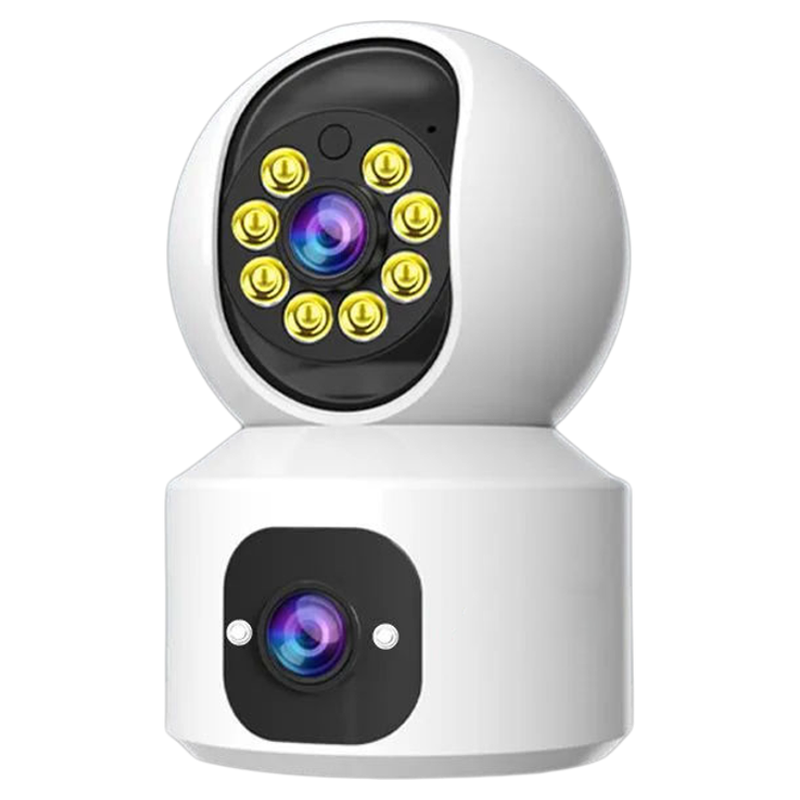 免充值双镜头摄像头wifi家用监控无需网络4G免流量360度手机远程